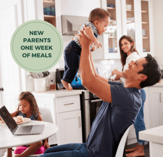 New Parents one week of meals
